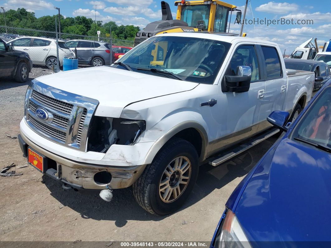 2010 Ford F-150 Fx4/harley-davidson/king Ranch/lariat/platinum/xl/xlt White vin: 1FTFW1EV2AKA26575