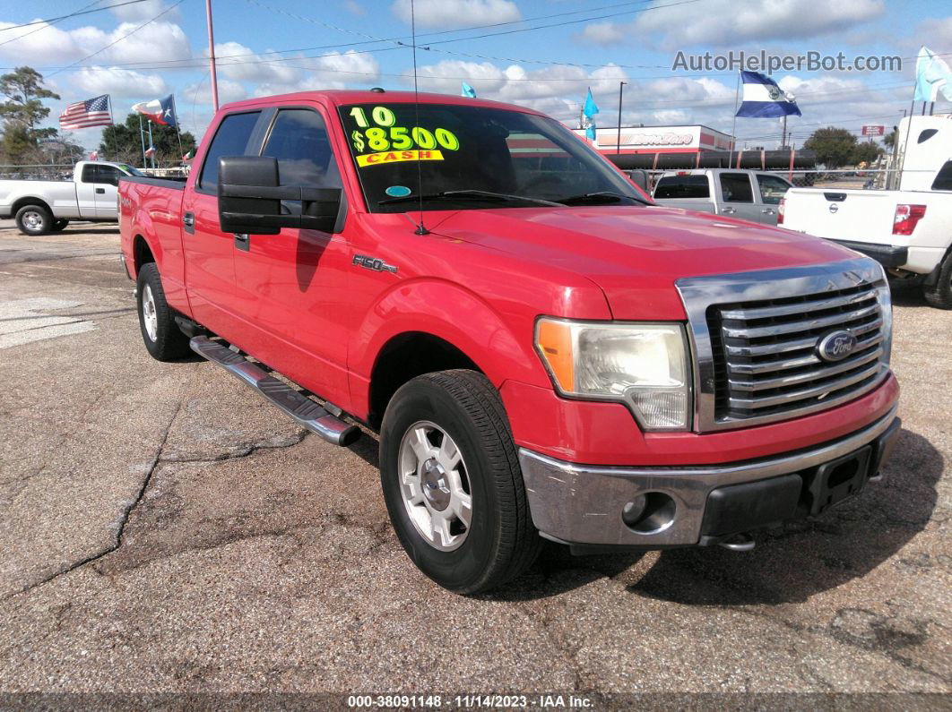 2010 Ford F-150 Fx4/lariat/xl/xlt Красный vin: 1FTFW1EV4AFB03729