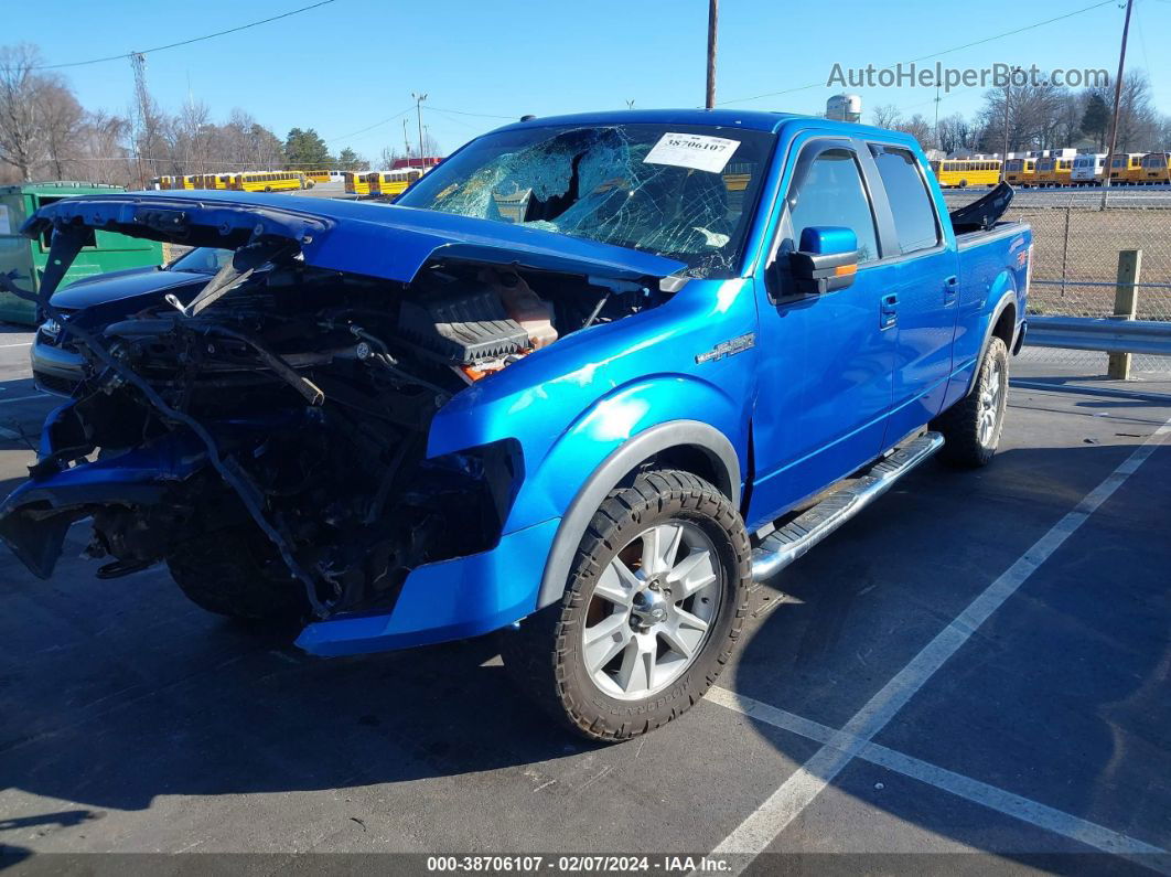 2010 Ford F-150 Fx4/harley-davidson/lariat/xl/xlt Blue vin: 1FTFW1EV4AFB87082