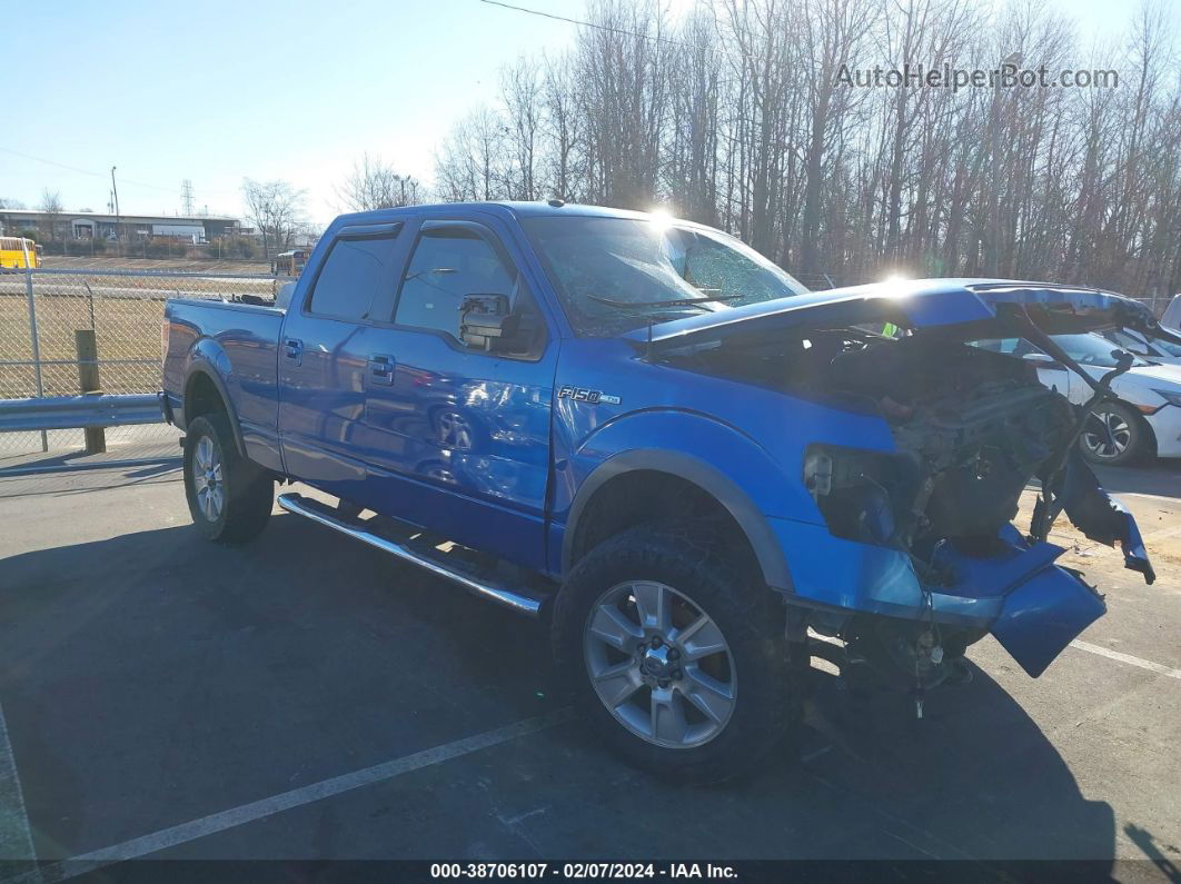 2010 Ford F-150 Fx4/harley-davidson/lariat/xl/xlt Blue vin: 1FTFW1EV4AFB87082