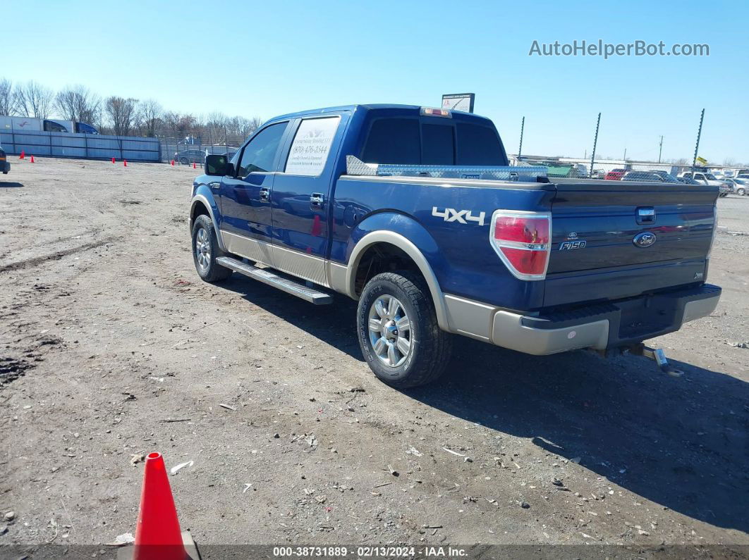 2010 Ford F-150 Fx4/harley-davidson/lariat/xl/xlt Blue vin: 1FTFW1EV6AFB86919