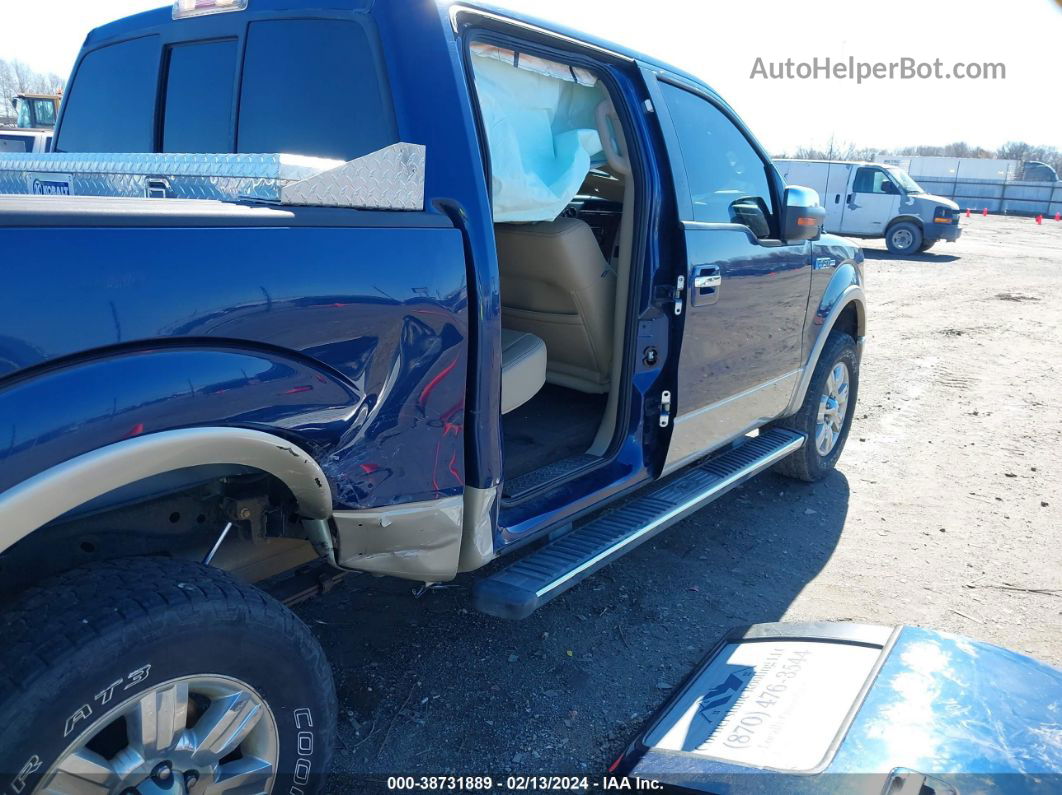 2010 Ford F-150 Fx4/harley-davidson/lariat/xl/xlt Blue vin: 1FTFW1EV6AFB86919