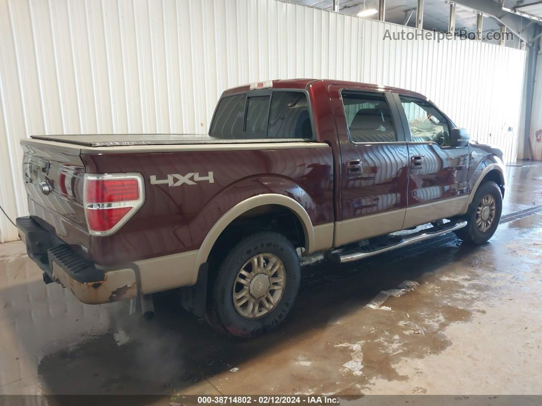 2010 Ford F-150 Fx4/harley-davidson/king Ranch/lariat/platinum/xl/xlt Burgundy vin: 1FTFW1EV6AKB46427