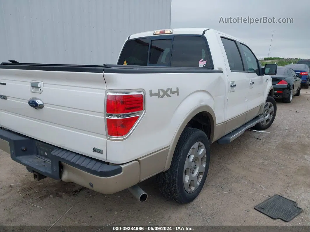 2010 Ford F-150 Fx4/harley-davidson/king Ranch/lariat/platinum/xl/xlt White vin: 1FTFW1EV8AKA38553