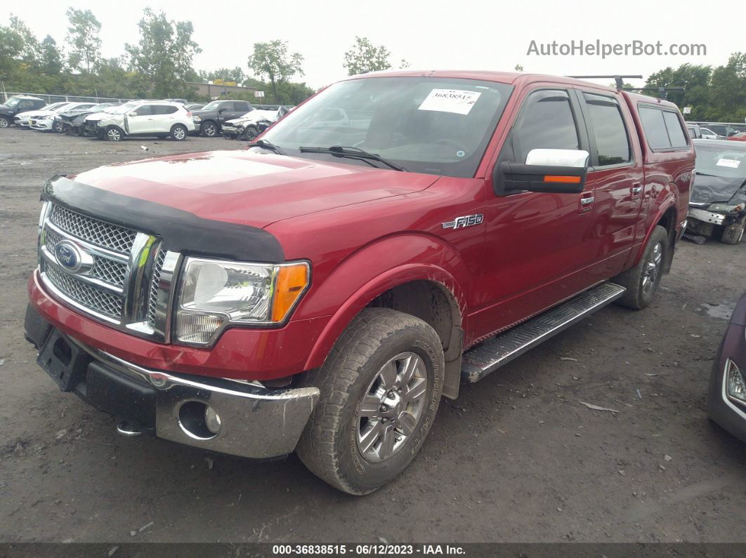 2010 Ford F-150 Xl/xlt/fx4/lariat Red vin: 1FTFW1EVXAFD10108