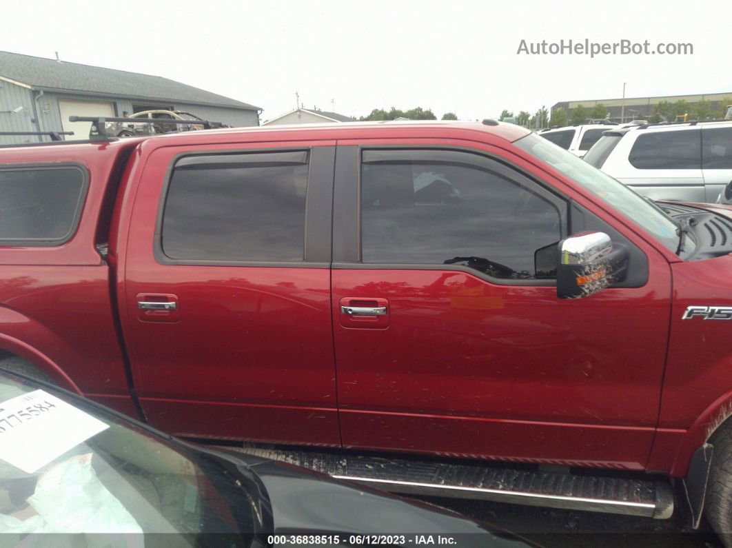 2010 Ford F-150 Xl/xlt/fx4/lariat Red vin: 1FTFW1EVXAFD10108