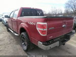 2010 Ford F-150 Lariat Red vin: 1FTFW1EVXAFD55694