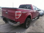 2010 Ford F-150 Lariat Red vin: 1FTFW1EVXAFD55694