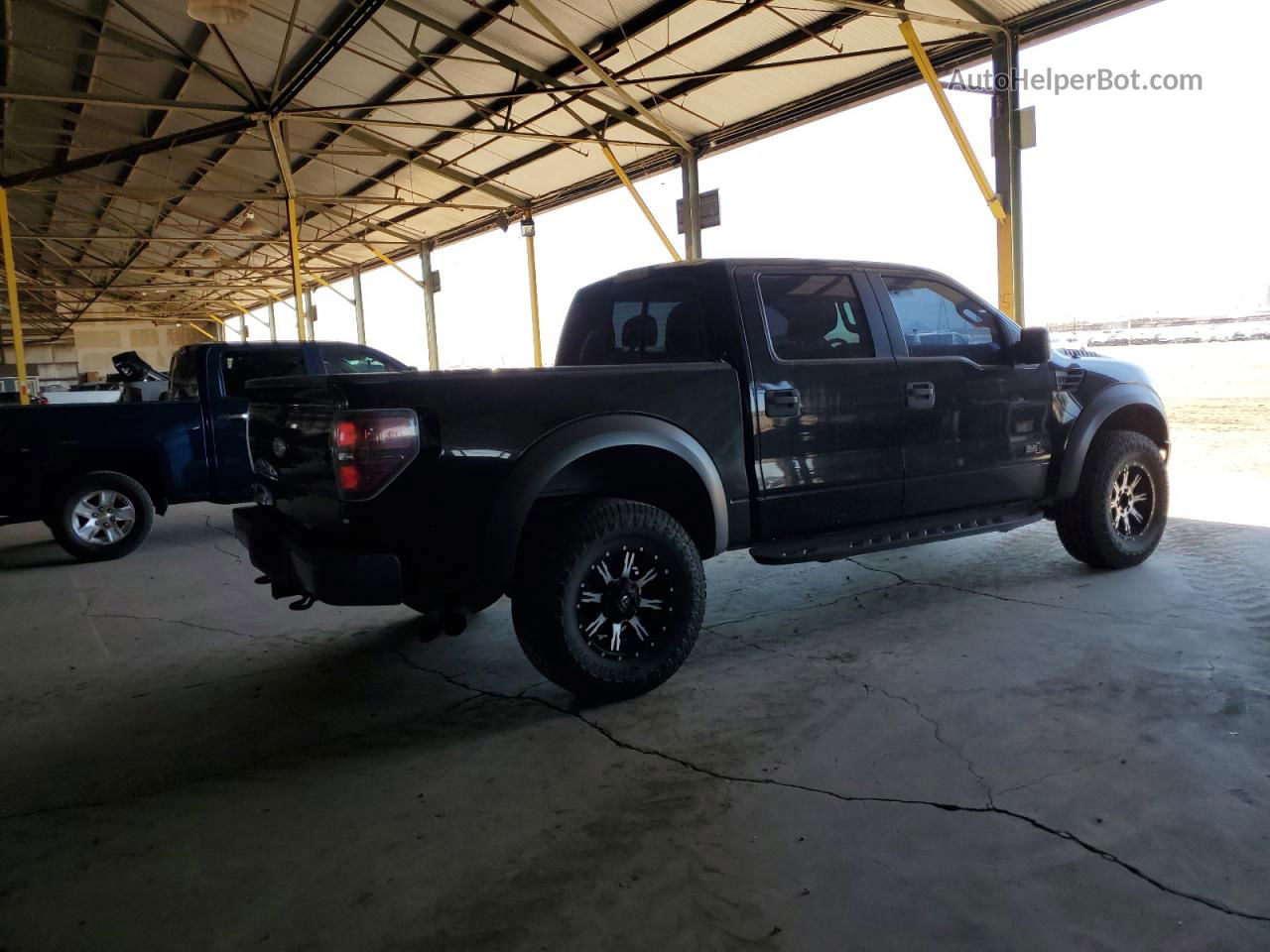 2011 Ford F150 Svt Raptor Black vin: 1FTFW1R63BFC48703