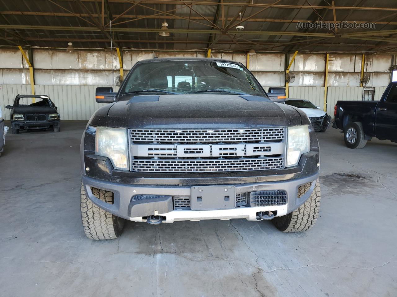 2011 Ford F150 Svt Raptor Black vin: 1FTFW1R63BFC48703