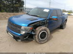 2014 Ford F-150 Svt Raptor Blue vin: 1FTFW1R64EFC29985