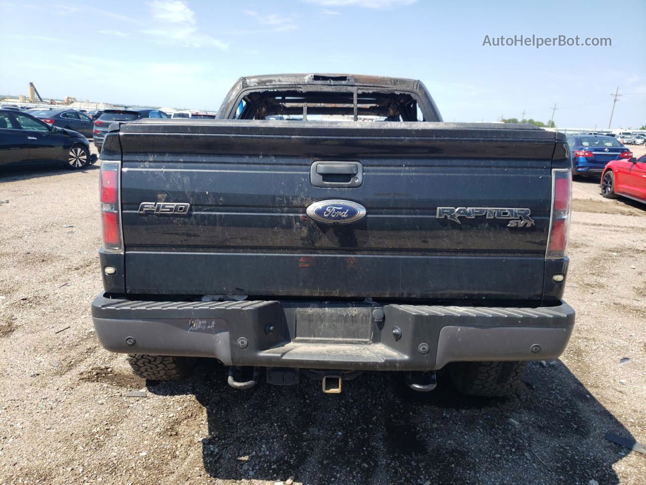 2014 Ford F150 Svt Raptor Black vin: 1FTFW1R64EFC94741