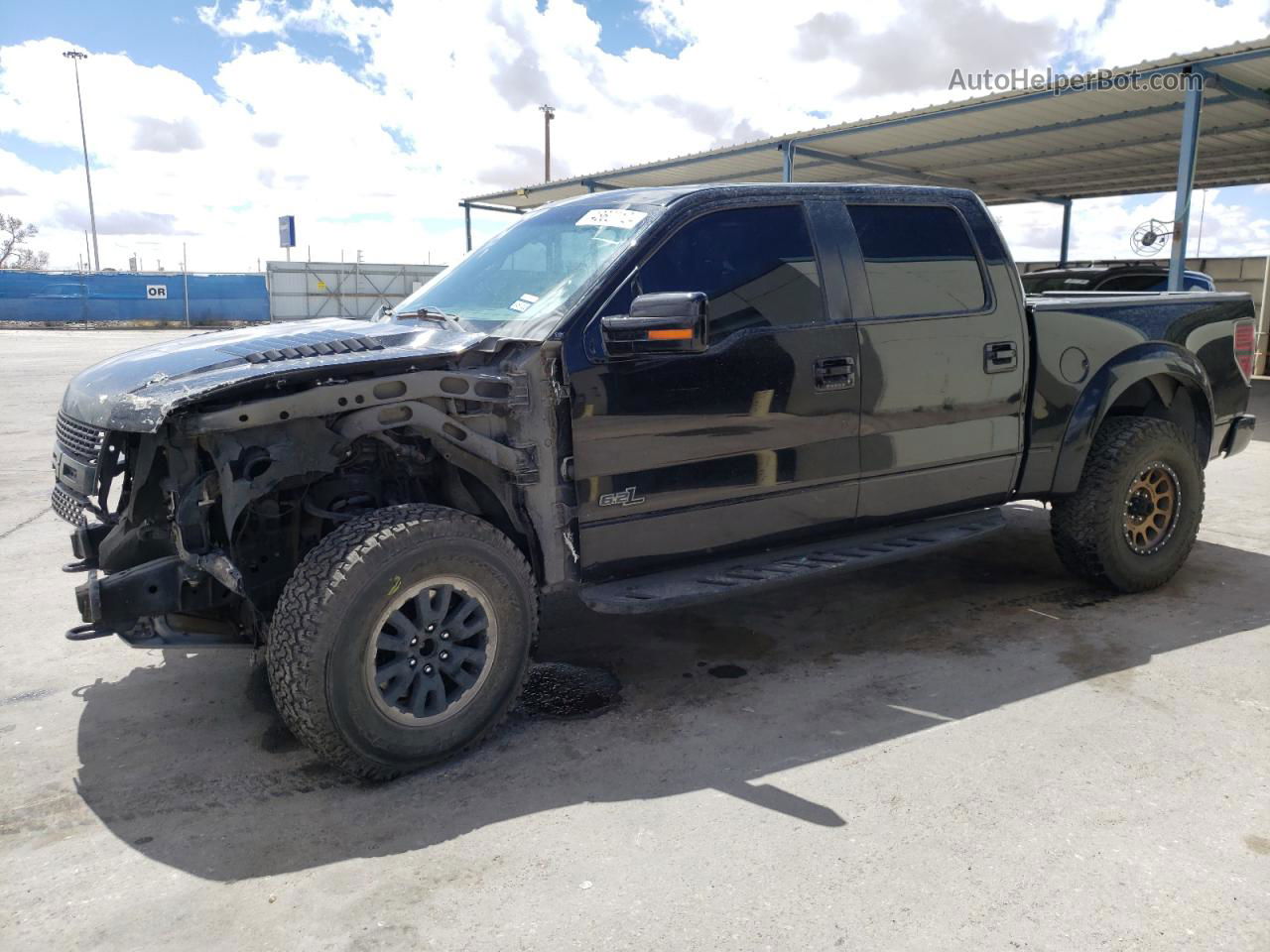 2011 Ford F150 Svt Raptor Черный vin: 1FTFW1R65BFC65762