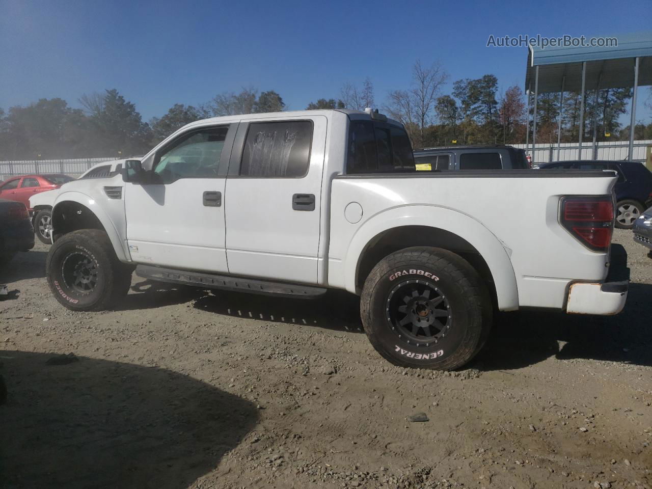 2011 Ford F150 Svt Raptor Белый vin: 1FTFW1R67BFC73555