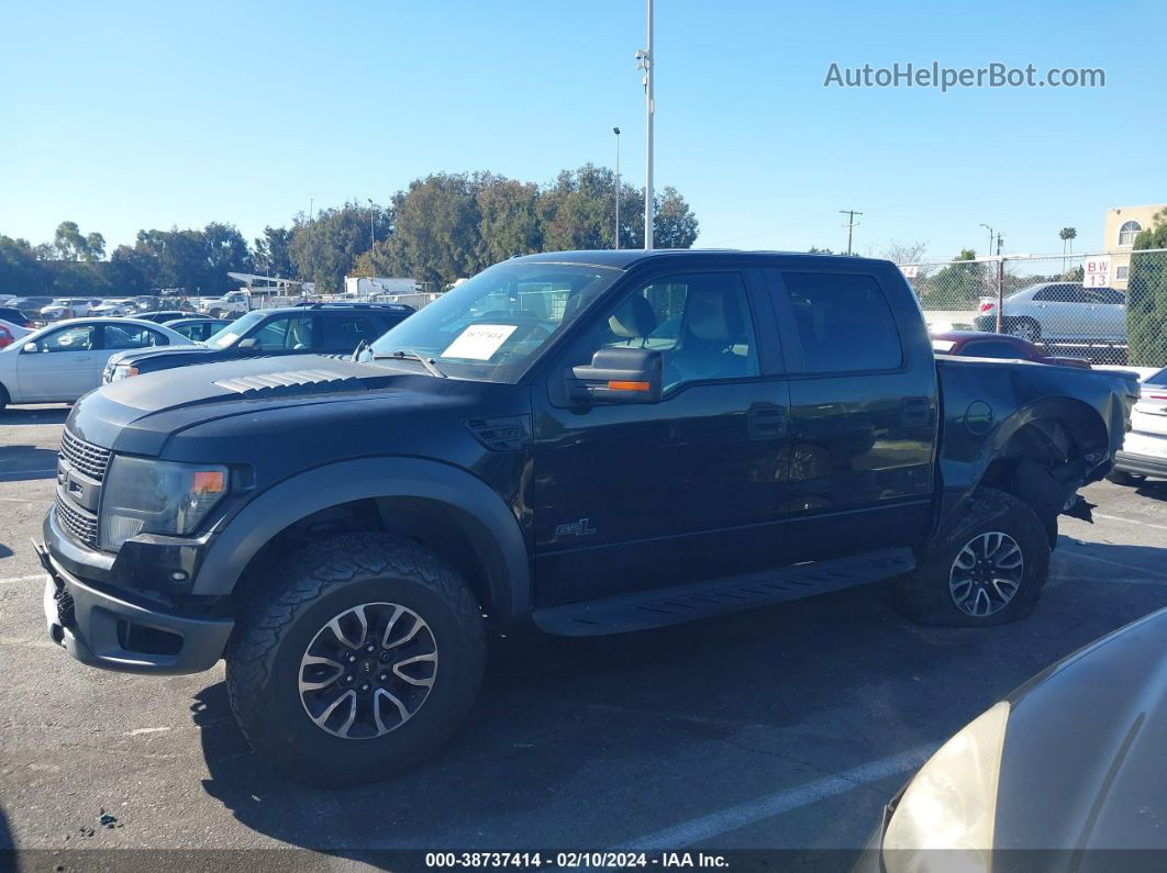 2014 Ford F-150 Svt Raptor Black vin: 1FTFW1R69EFA09449