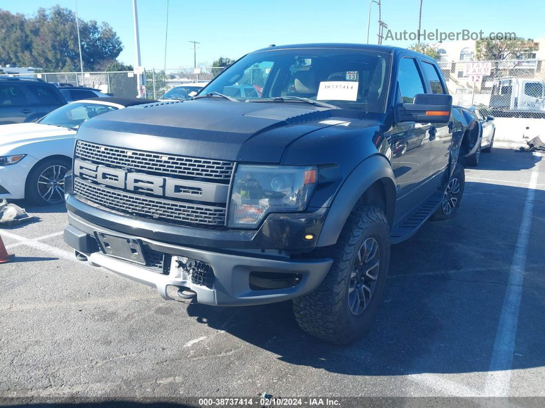 2014 Ford F-150 Svt Raptor Black vin: 1FTFW1R69EFA09449