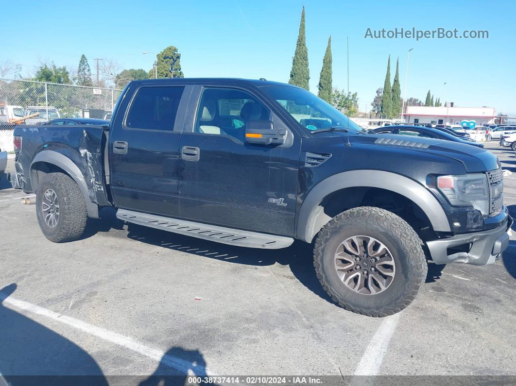 2014 Ford F-150 Svt Raptor Black vin: 1FTFW1R69EFA09449