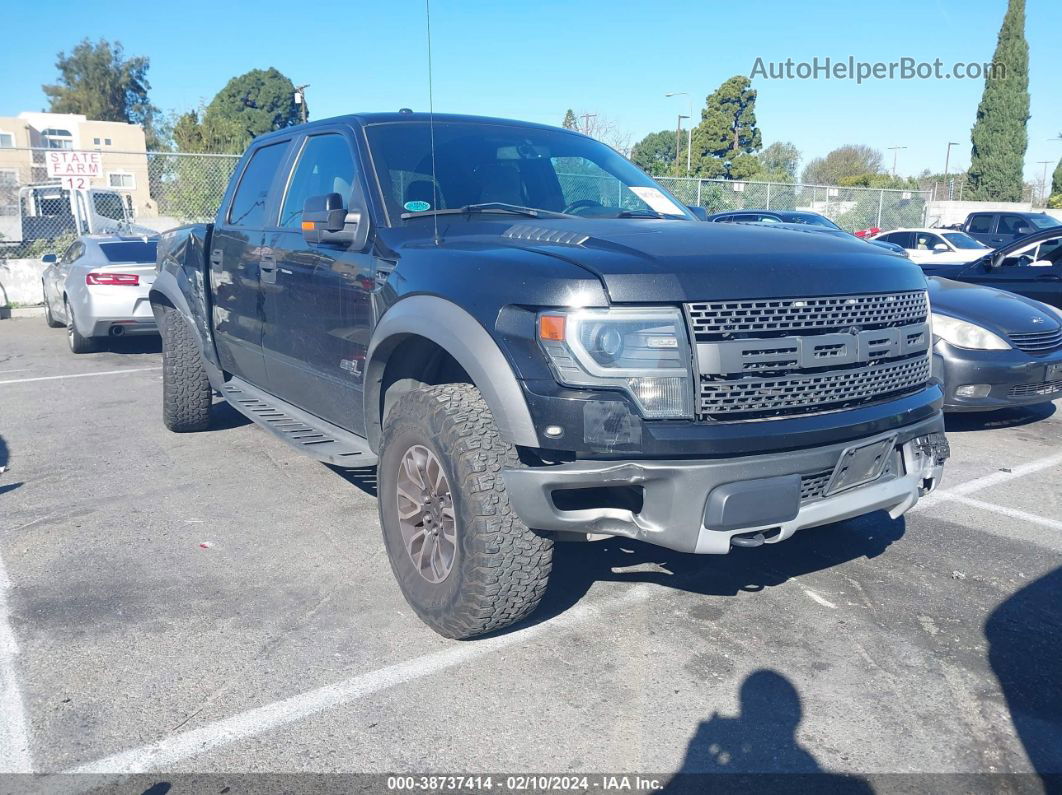 2014 Ford F-150 Svt Raptor Black vin: 1FTFW1R69EFA09449