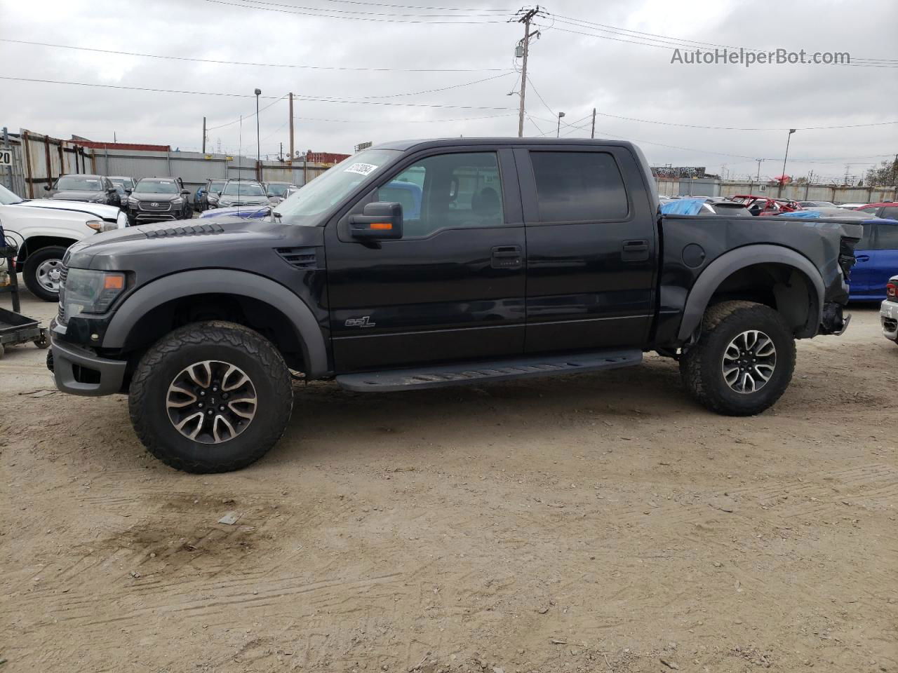 2014 Ford F150 Svt Raptor Black vin: 1FTFW1R69EFA09449