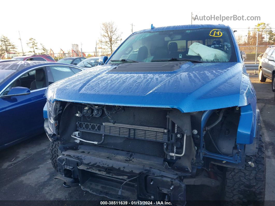 2019 Ford F-150 Raptor Blue vin: 1FTFW1RG0KFC40406