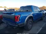 2019 Ford F-150 Raptor Blue vin: 1FTFW1RG0KFC40406