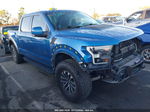 2019 Ford F-150 Raptor Blue vin: 1FTFW1RG0KFC40406