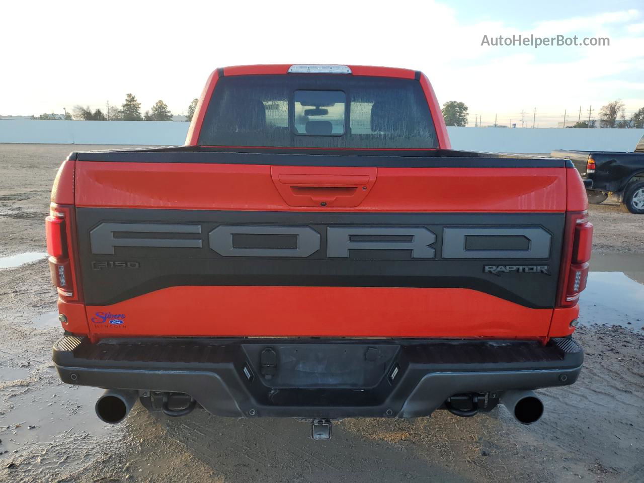 2020 Ford F150 Raptor Красный vin: 1FTFW1RG0LFB15553