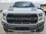 2017 Ford F150 Raptor Silver vin: 1FTFW1RG1HFB97901