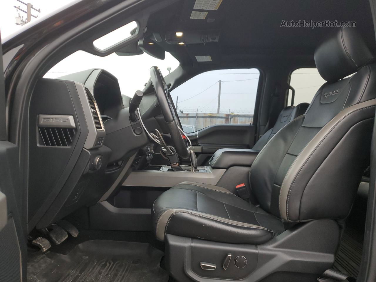 2018 Ford F150 Raptor Black vin: 1FTFW1RG1JFD86635