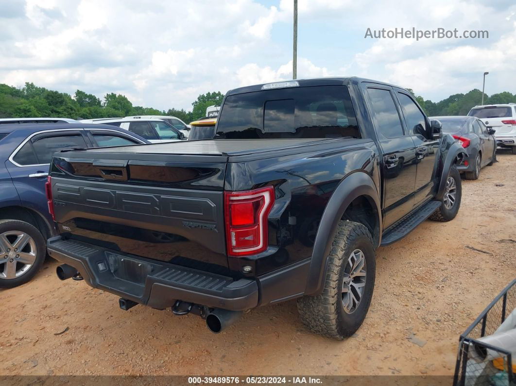 2017 Ford F-150 Raptor Черный vin: 1FTFW1RG2HFB38825