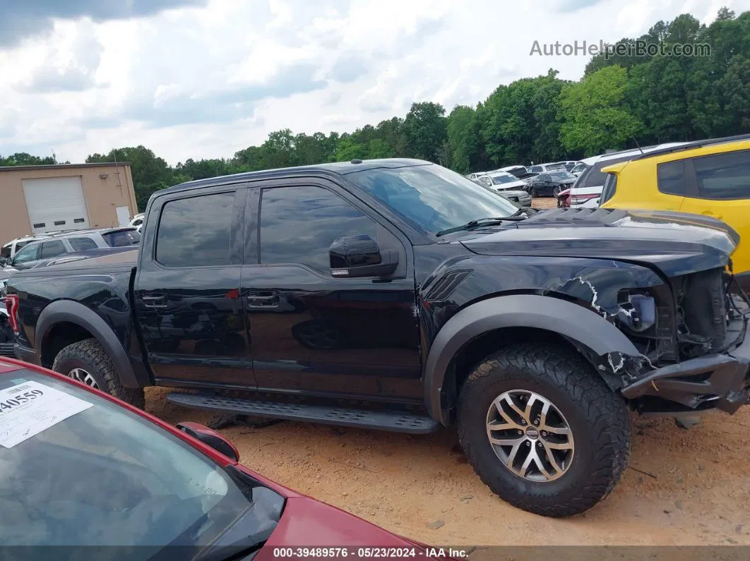 2017 Ford F-150 Raptor Черный vin: 1FTFW1RG2HFB38825