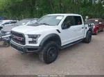 2017 Ford F-150 Raptor White vin: 1FTFW1RG3HFA21092