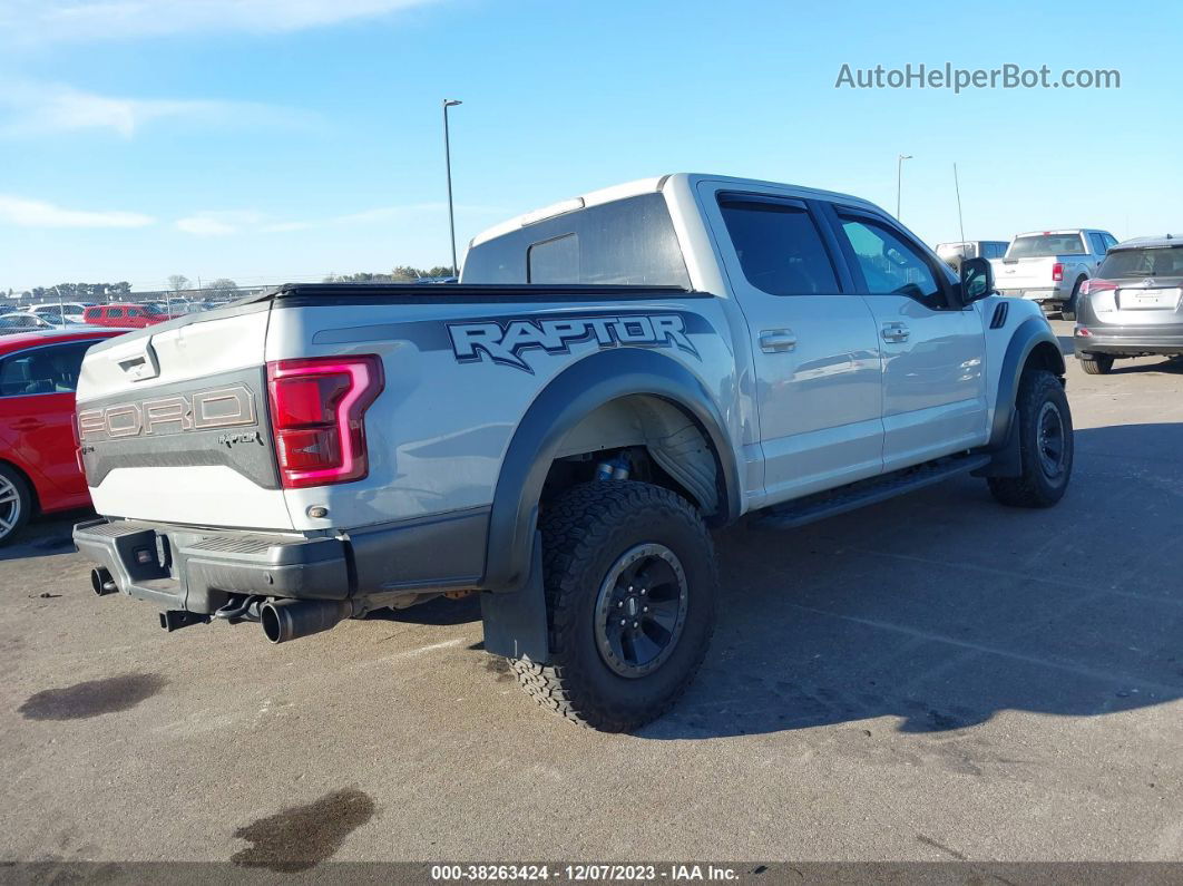 2017 Ford F-150 Raptor Серый vin: 1FTFW1RG3HFB66827