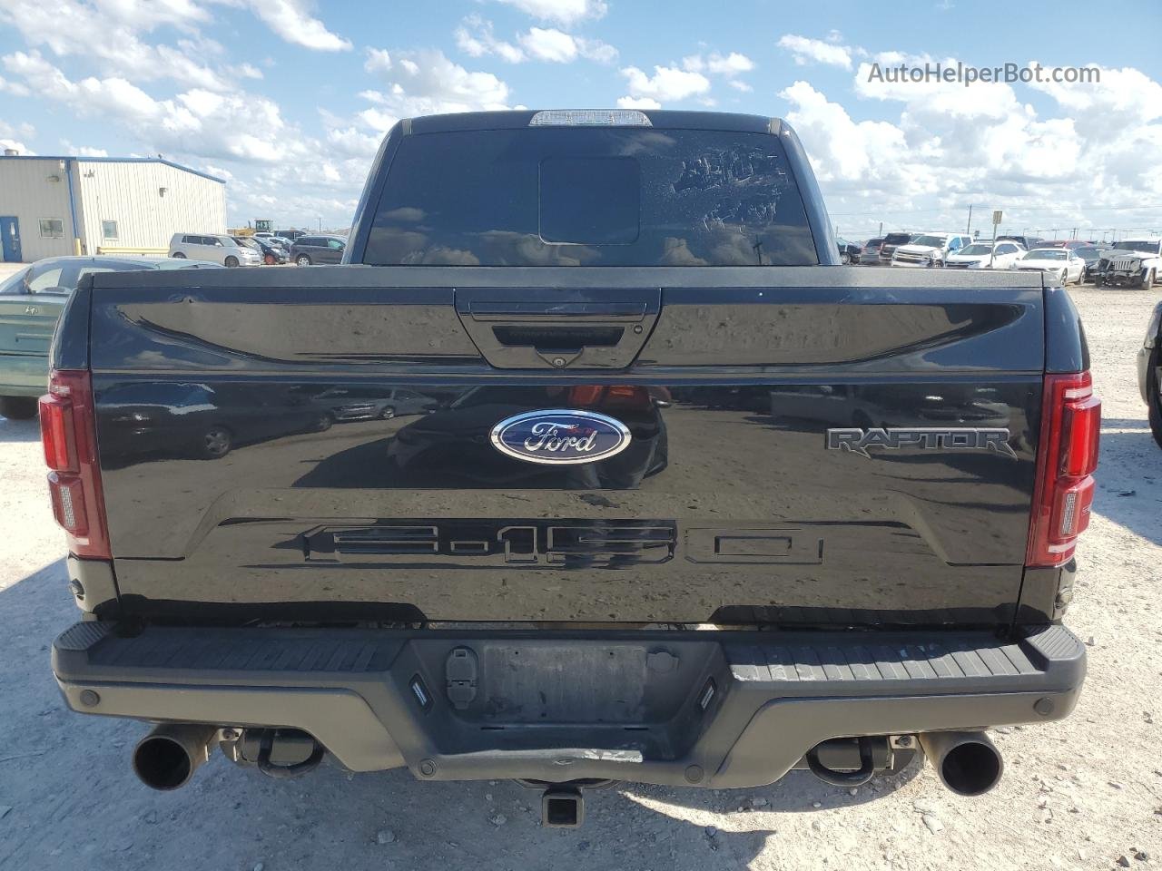 2019 Ford F150 Raptor Black vin: 1FTFW1RG4KFA61267