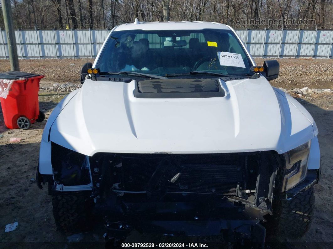 2019 Ford F-150 Raptor White vin: 1FTFW1RG4KFB43144