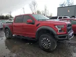 2020 Ford F150 Raptor Red vin: 1FTFW1RG4LFC23772