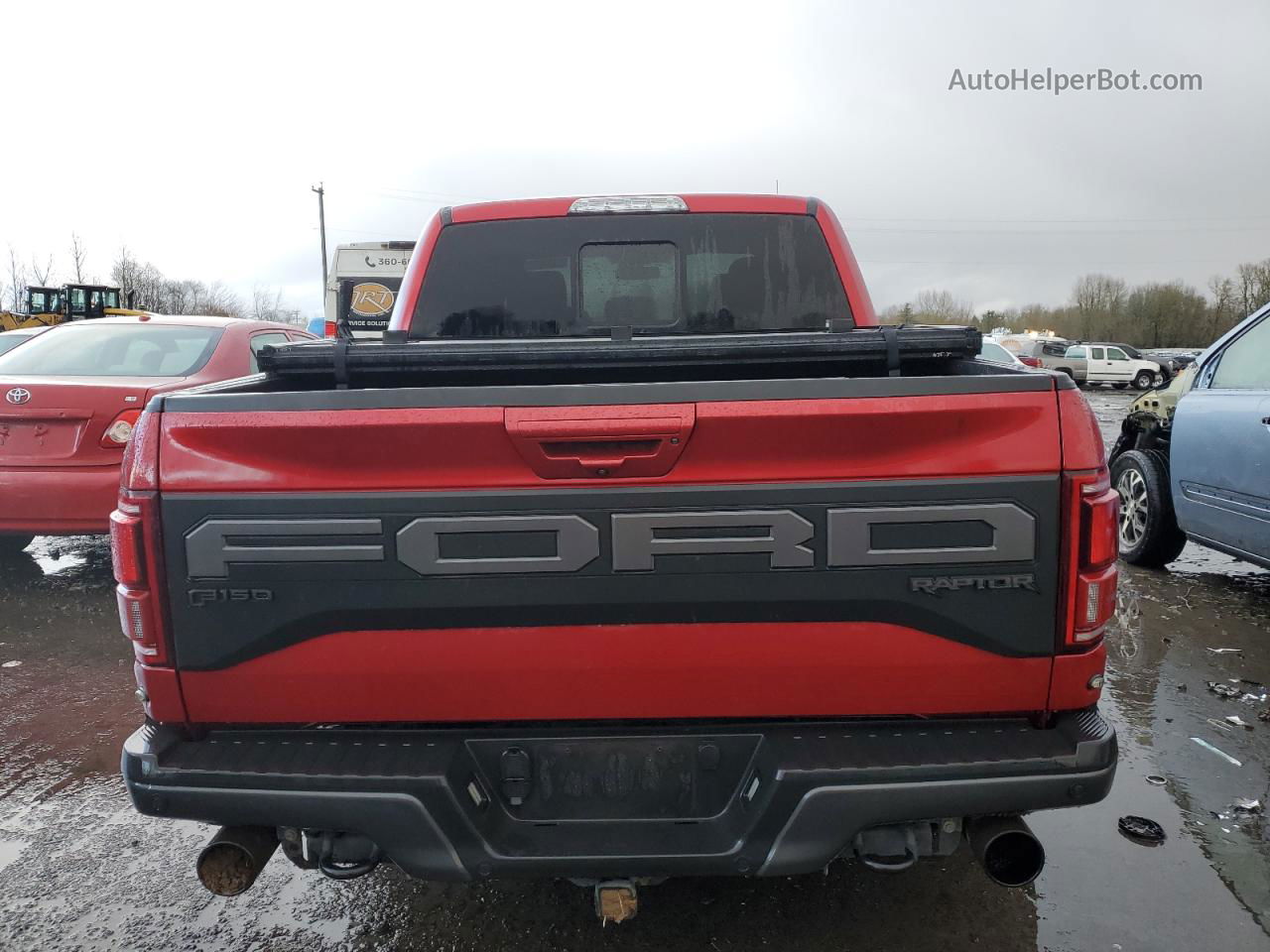 2020 Ford F150 Raptor Red vin: 1FTFW1RG4LFC23772