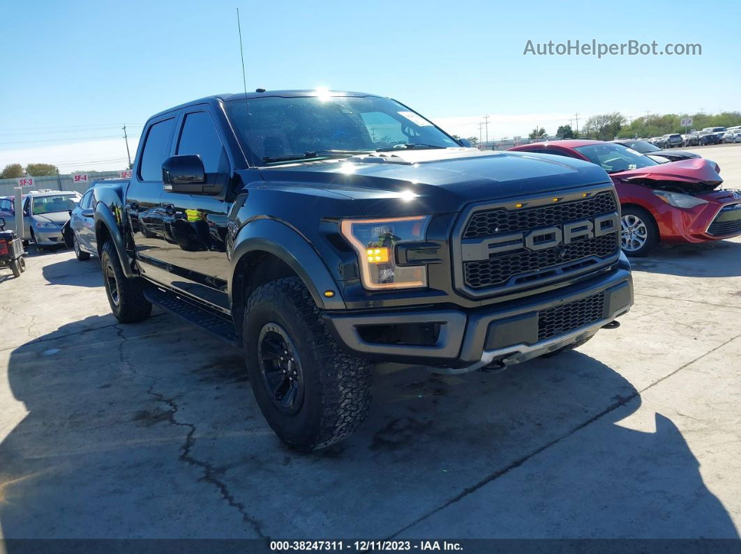 2018 Ford F-150 Raptor Black vin: 1FTFW1RG5JFE67587