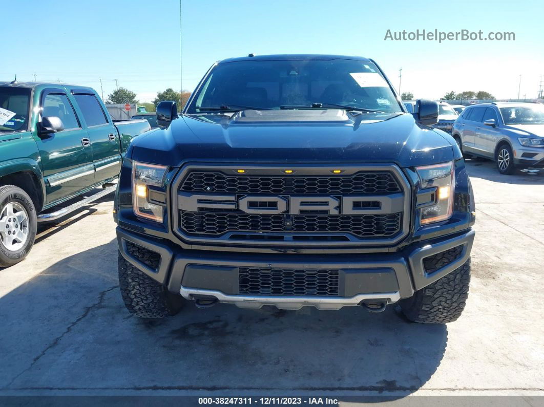 2018 Ford F-150 Raptor Black vin: 1FTFW1RG5JFE67587