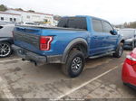 2019 Ford F-150 Raptor Blue vin: 1FTFW1RG5KFC45178