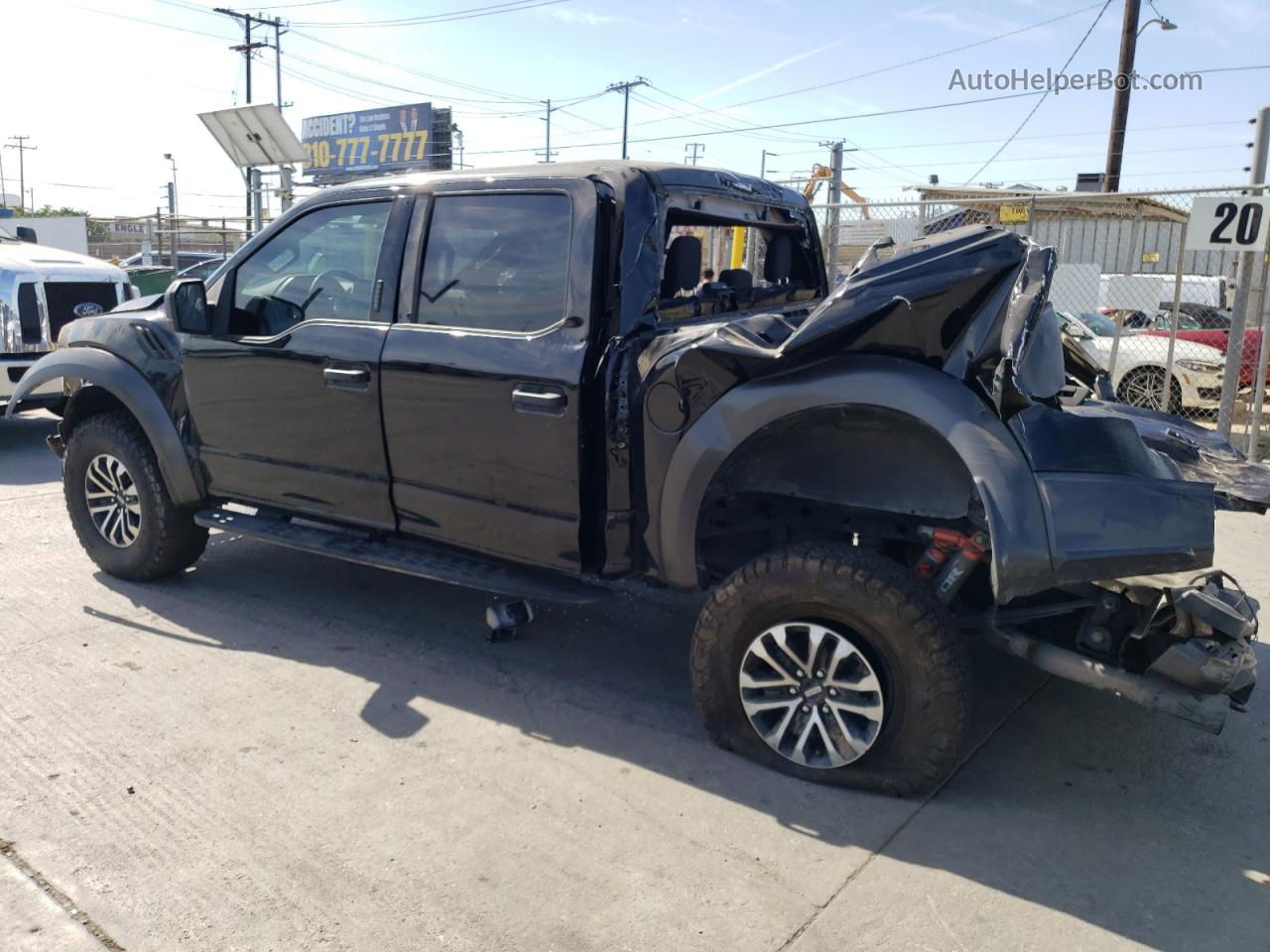 2020 Ford F150 Raptor Black vin: 1FTFW1RG5LFA13679