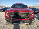 2020 Ford F150 Raptor Red vin: 1FTFW1RG5LFA40221