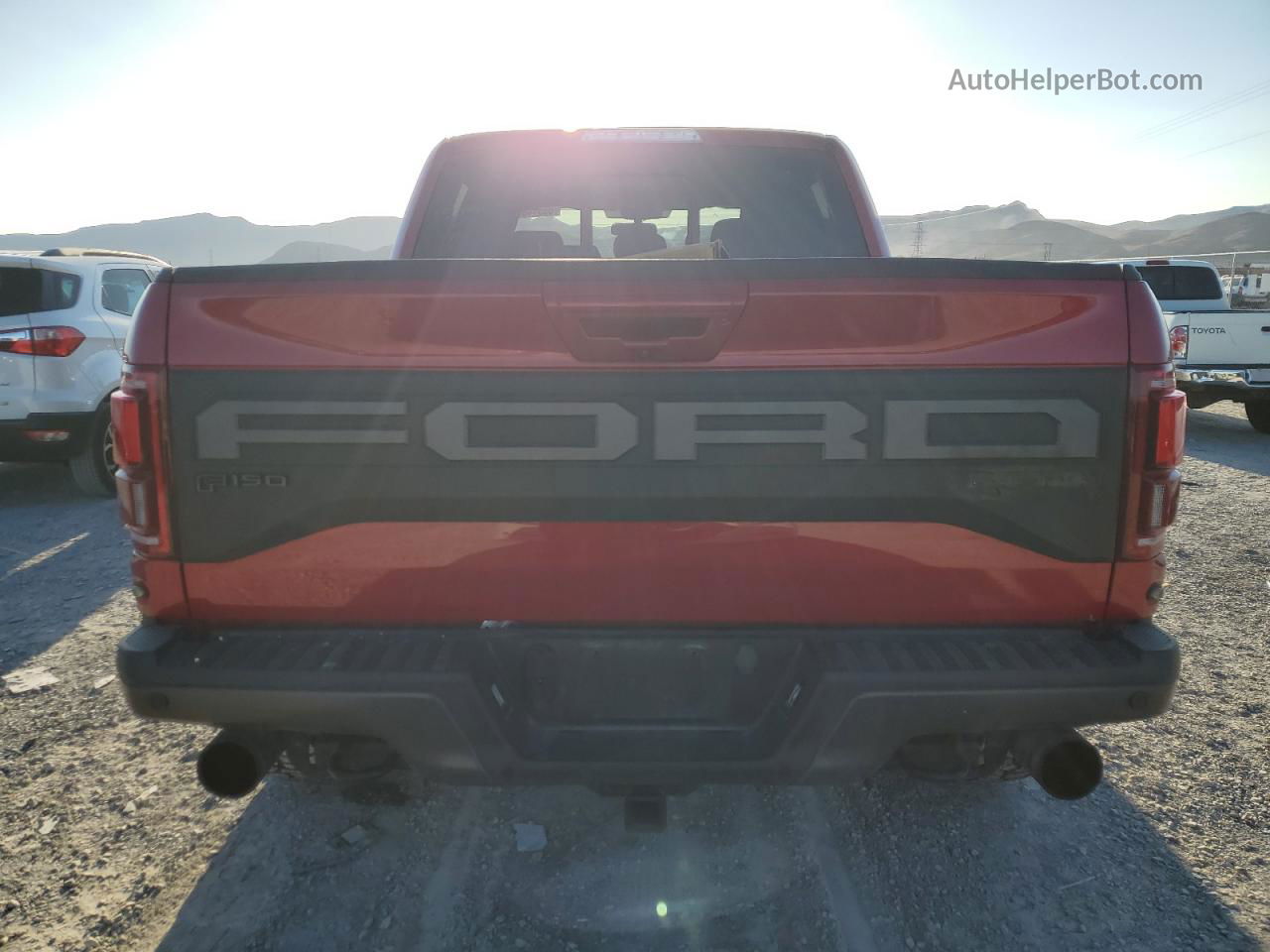 2020 Ford F150 Raptor Red vin: 1FTFW1RG5LFA40221