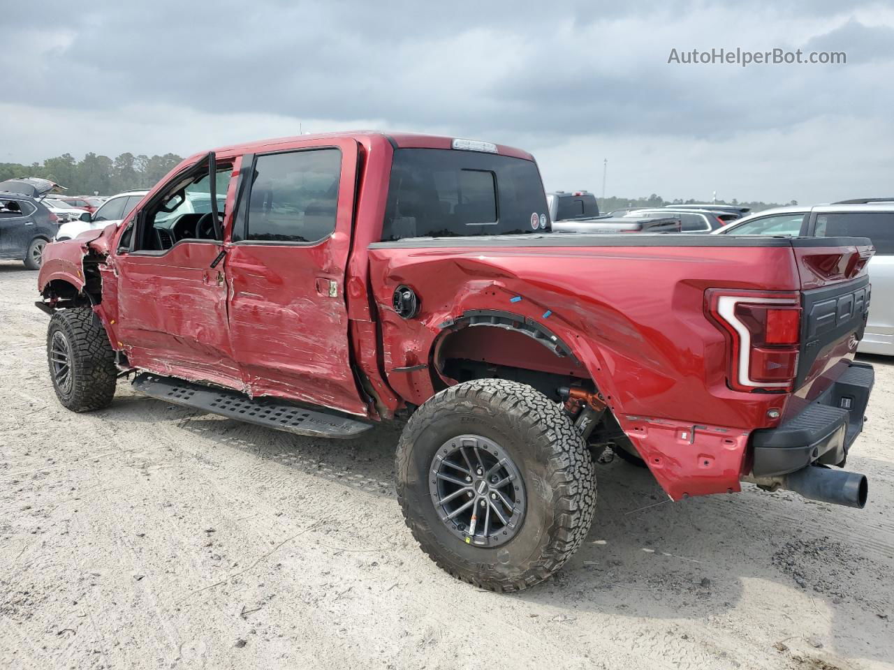 2020 Ford F150 Raptor Red vin: 1FTFW1RG5LFA71212