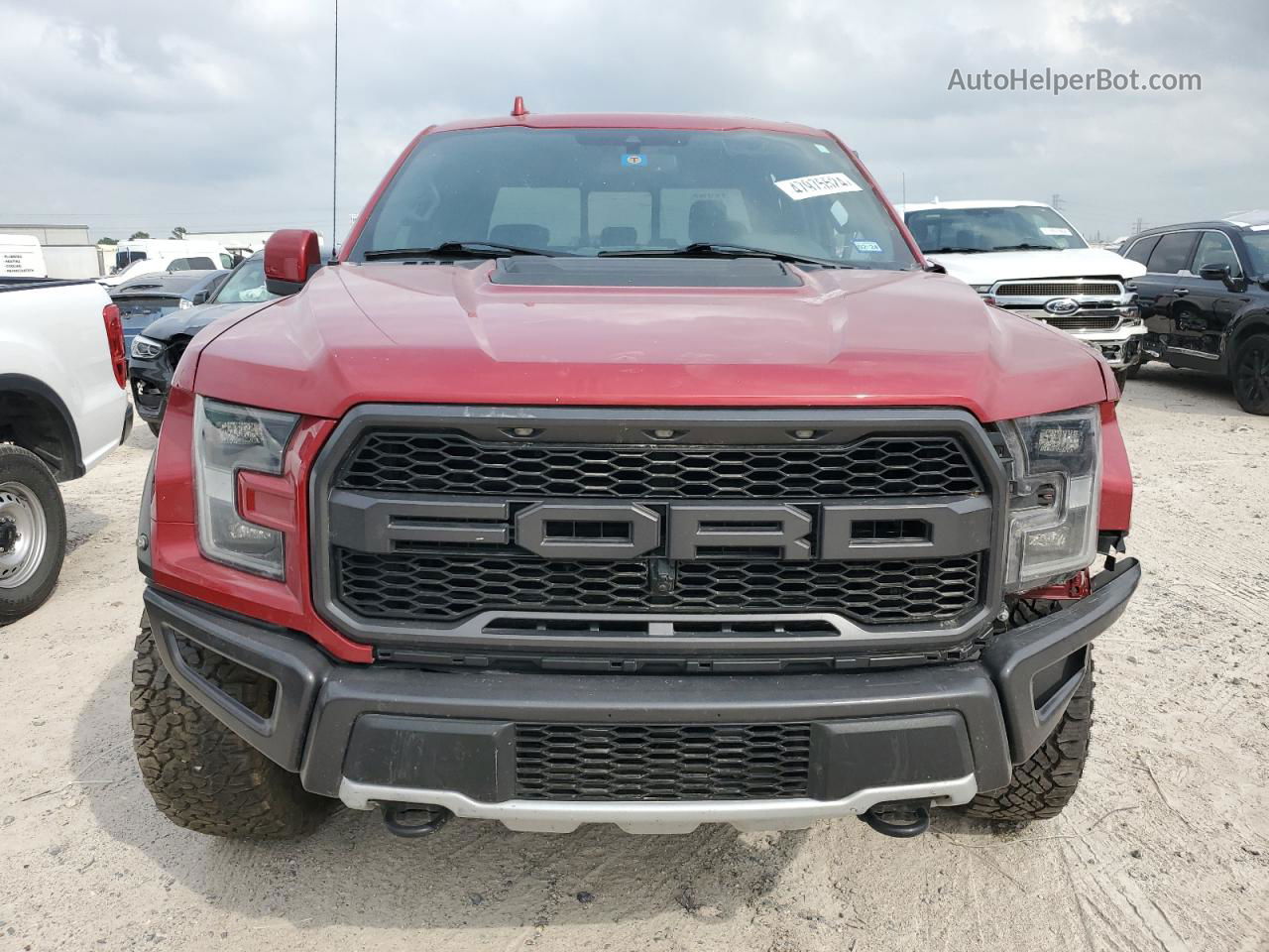 2020 Ford F150 Raptor Red vin: 1FTFW1RG5LFA71212