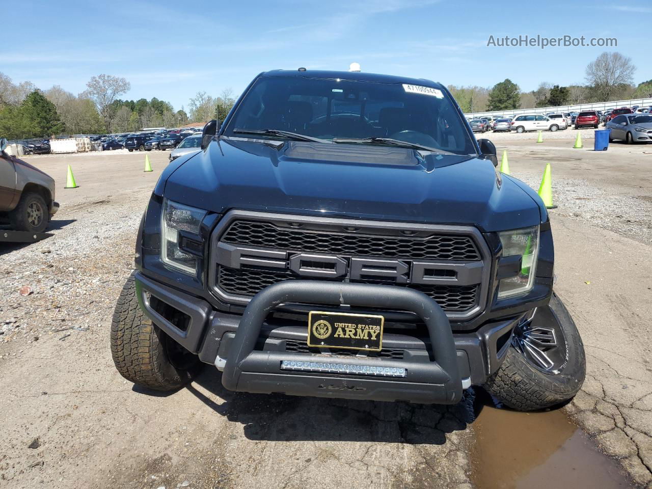 2017 Ford F150 Raptor Black vin: 1FTFW1RG6HFA65149