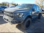 2018 Ford F-150 Raptor Gray vin: 1FTFW1RG6JFA16989