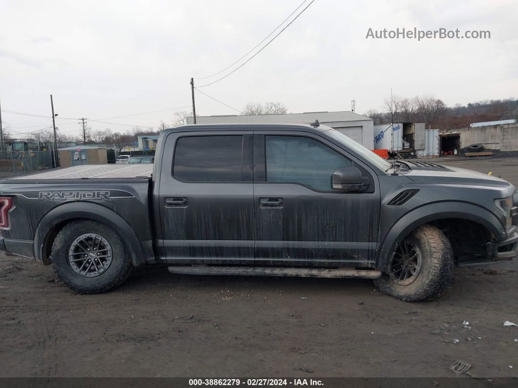 2019 Ford F-150 Raptor Gray vin: 1FTFW1RG6KFA07940