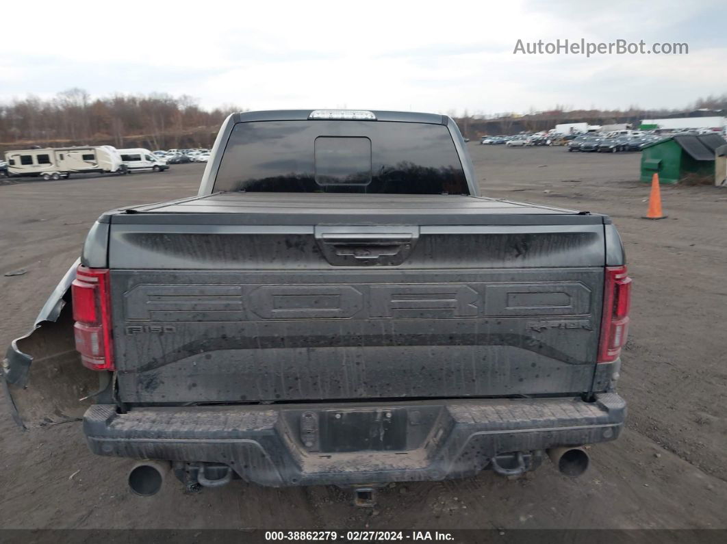 2019 Ford F-150 Raptor Gray vin: 1FTFW1RG6KFA07940