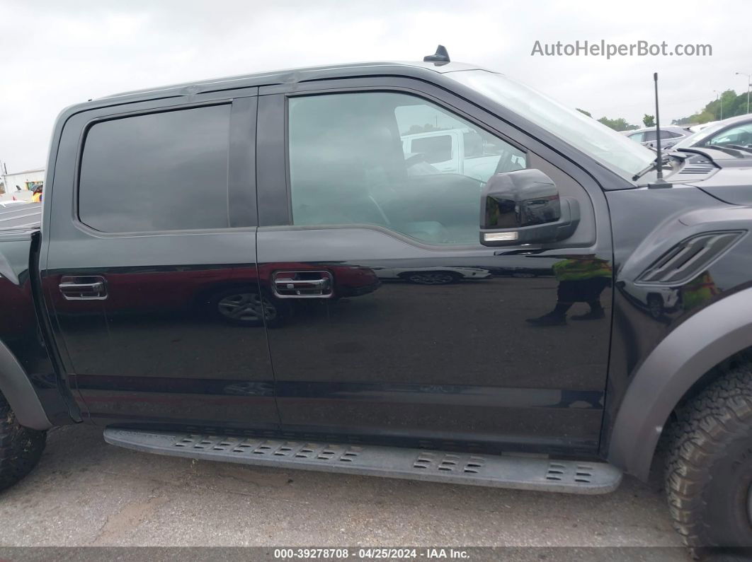 2019 Ford F-150 Raptor Black vin: 1FTFW1RG6KFA14029